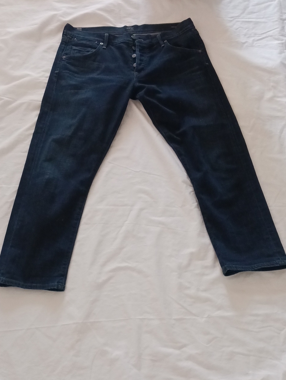 Citizen's Of Humanity Boyfriend Fit Women's Jeans in Dark Indigo